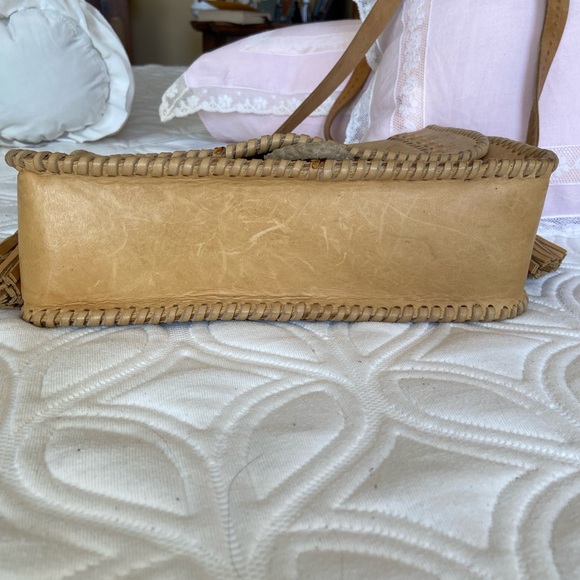 Raw Hide Leather Pocketbook - Picture 7 of 9